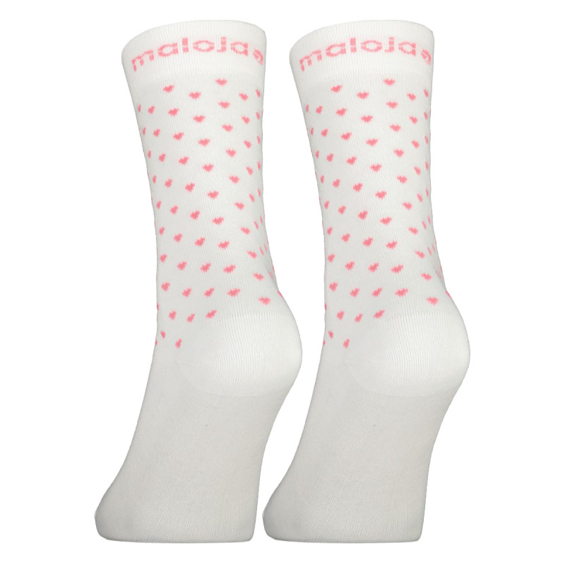 Ponožky Maloja SCANUPPIAM.  - bílá