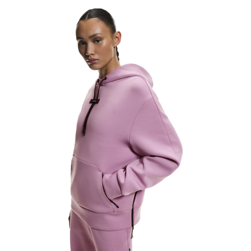 Dámská mikina On FOCUS TECH HOODIE  - růžová