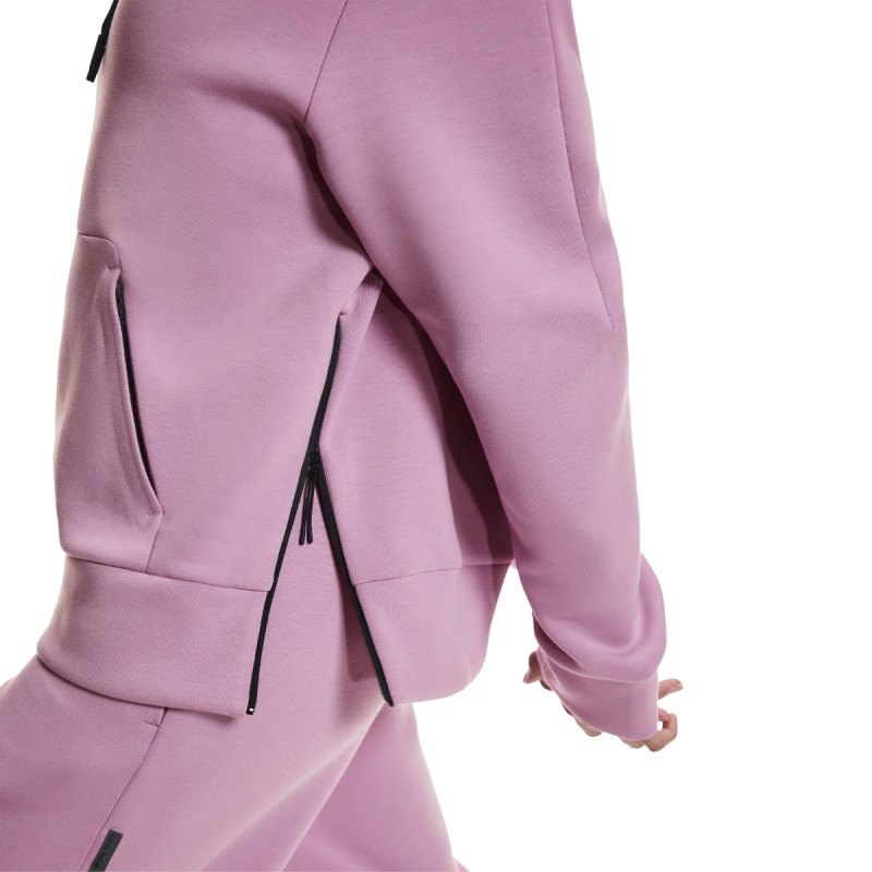 Dámská mikina On FOCUS TECH HOODIE  - růžová