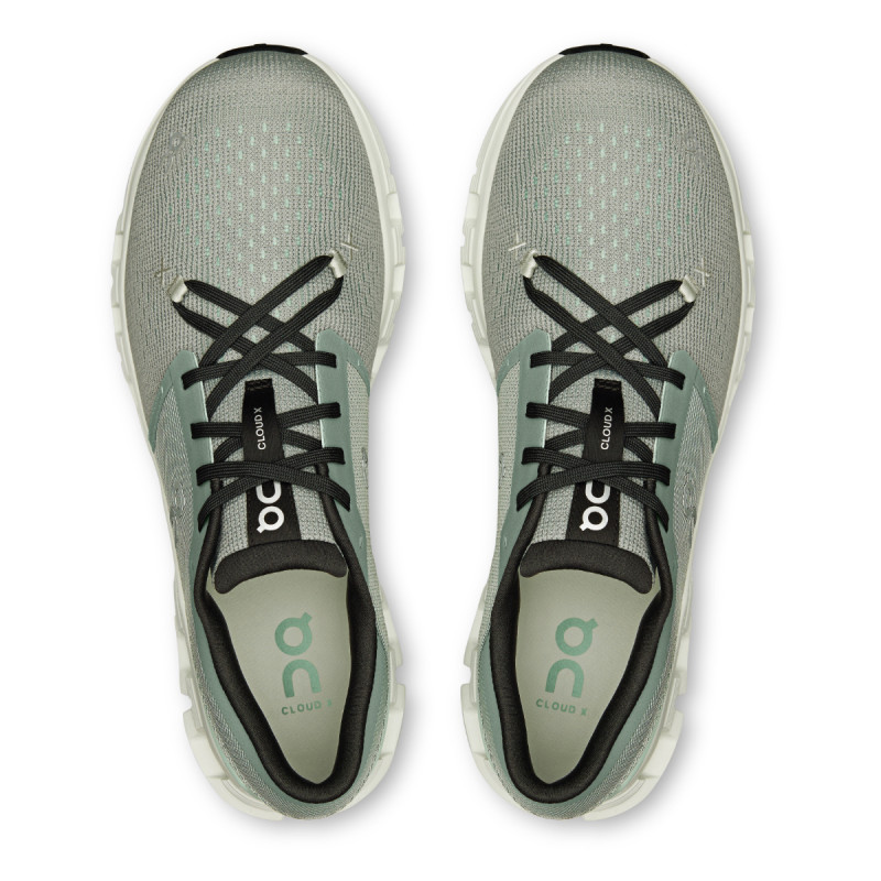 Pánské boty On CLOUD X 4  - světle zelená