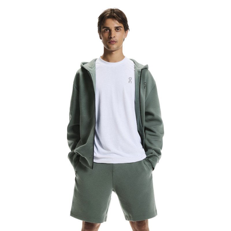 Pánské kraťasy On FOCUS TECH SHORTS  - tmavě zelená