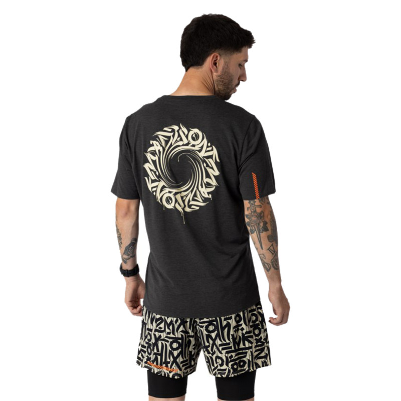 Pánské funkční tričko Dynafit TRAIL T-SHIRT  - černá