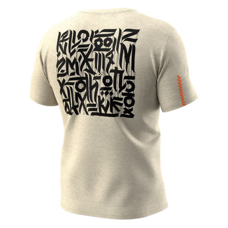 Pánské funkční tričko Dynafit TRAIL T-SHIRT  - béžová