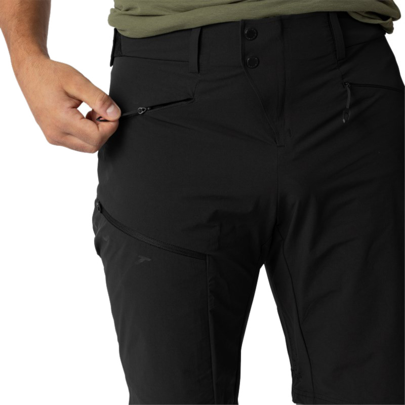 Pánské kraťasy Dynafit TRANSALPER DYNASTRETCH SHORTS  - černá