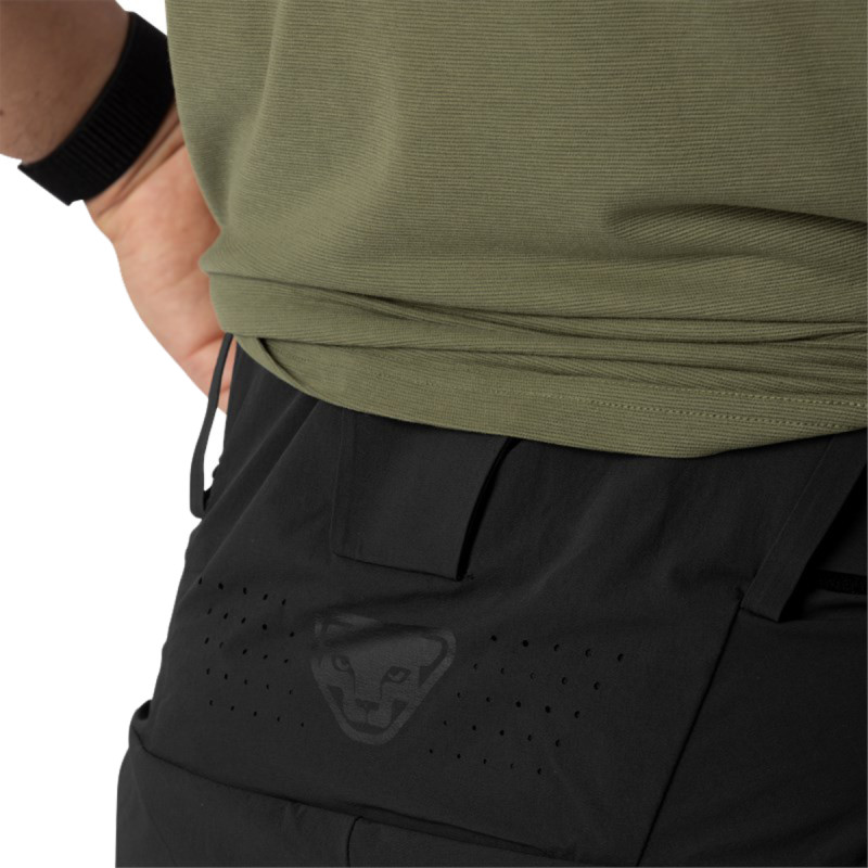 Pánské kraťasy Dynafit TRANSALPER DYNASTRETCH SHORTS  - černá