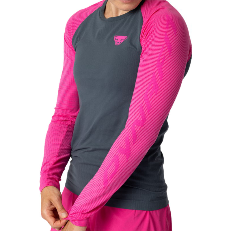 Dámské funkční tričko Dynafit ULTRA S-TECH LONGSLEEVE  - tmavě šedá