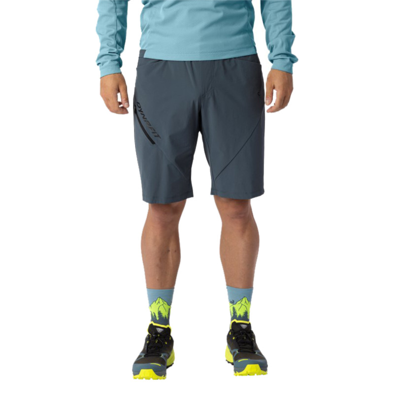 Pánské kraťasy Dynafit TRAVERSE HYBRID SHORTS  - tmavě šedá