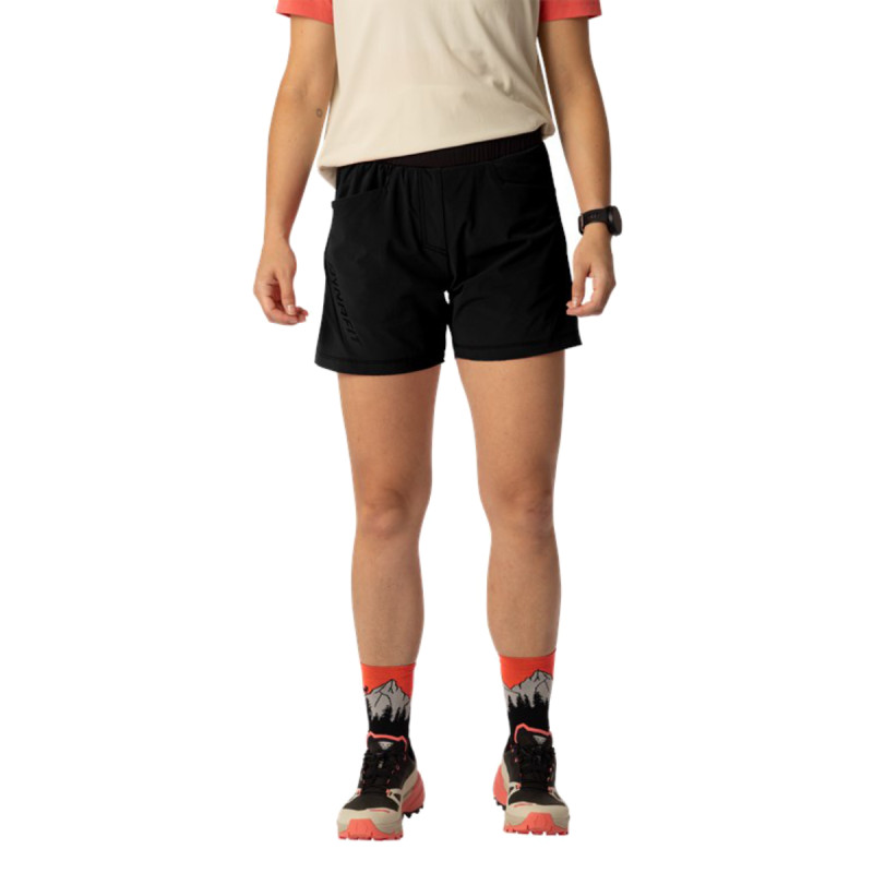 Dámské kraťasy Dynafit TRAVERSE HYBRID SHORTS  - černá