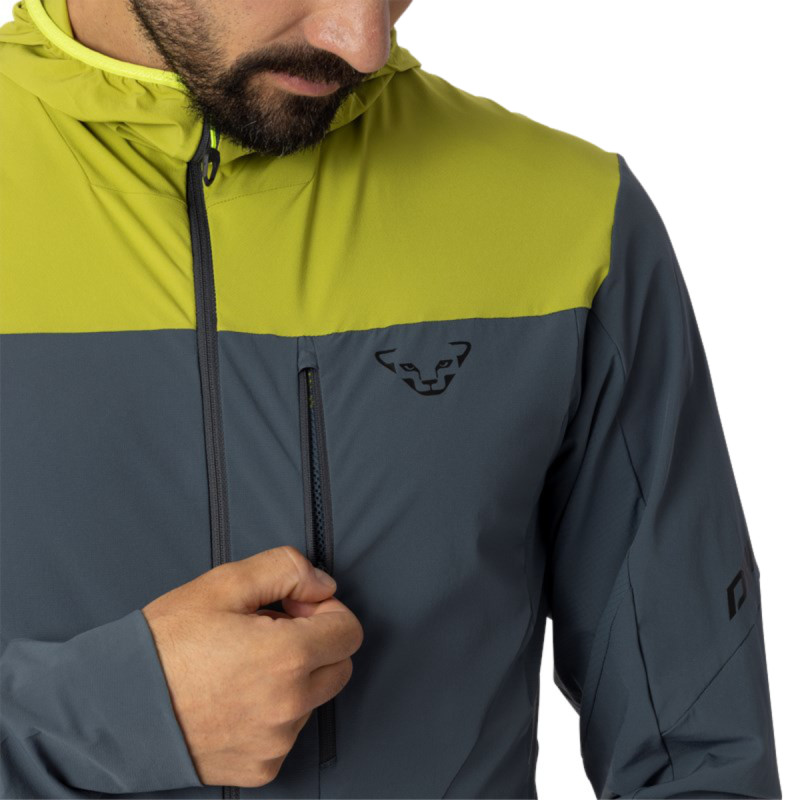 Pánská bunda Dynafit TRAVERSE DYNASTRETCH JACKET  - tmavě šedá