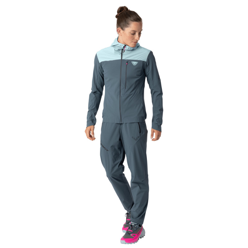 Dámska bunda Dynafit TRAVERSE DYNASTRETCH JACKET  - tmavo šedá
