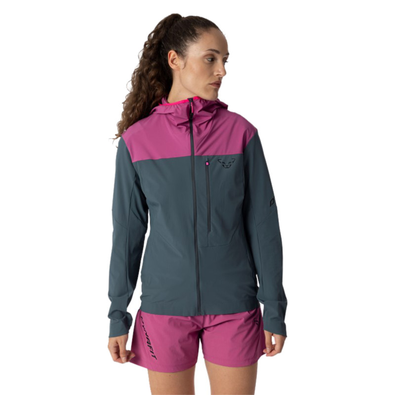 Dámská bunda Dynafit TRAVERSE DYNASTRETCH JACKET  - tmavě šedá