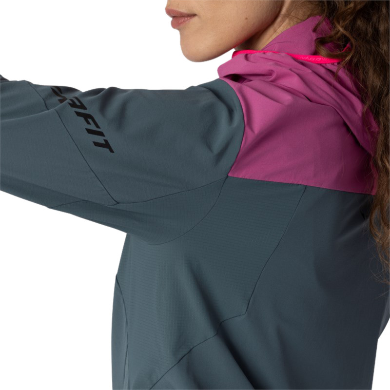 Dámská bunda Dynafit TRAVERSE DYNASTRETCH JACKET  - tmavě šedá