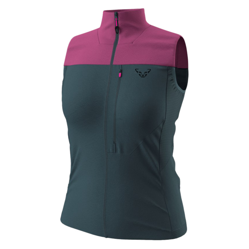 Dámská vesta Dynafit TRAVERSE DYNASTRETCH VEST  - tmavě šedá