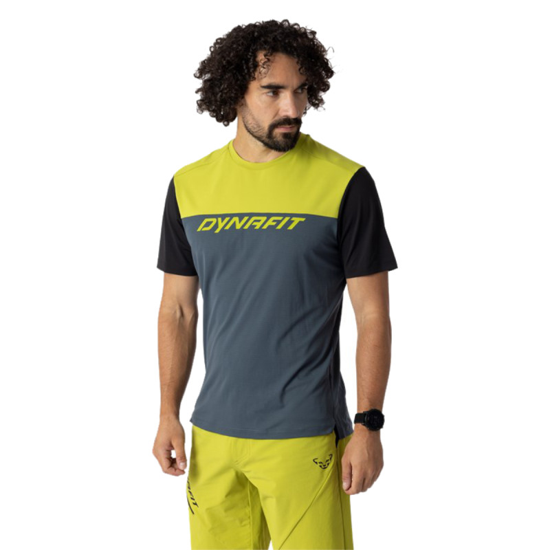 Pánské funkční tričko Dynafit TRAVERSE LIGHT T-SHIRT  - tmavě šedá