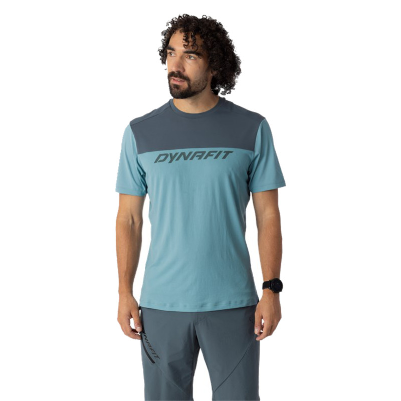 Pánské funkční tričko Dynafit TRAVERSE LIGHT T-SHIRT  - světle modrá