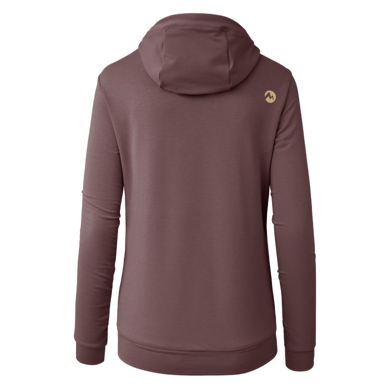 Dámska mikina Martini Sportswear ALPMATE ROOTS ML HOODY  - fialová