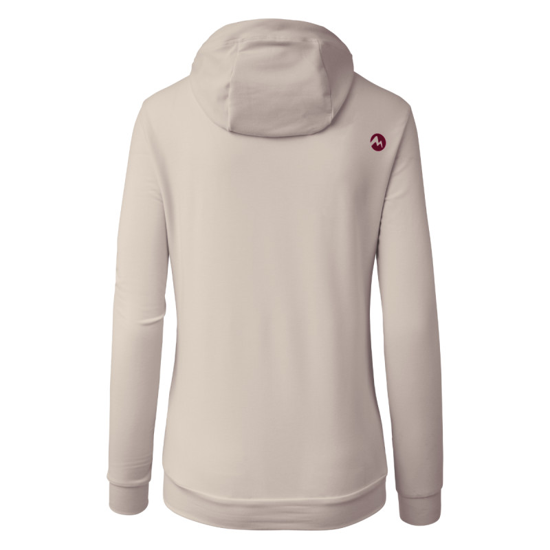 Dámská mikina Martini Sportswear ALPMATE ROOTS ML HOODY  - béžová