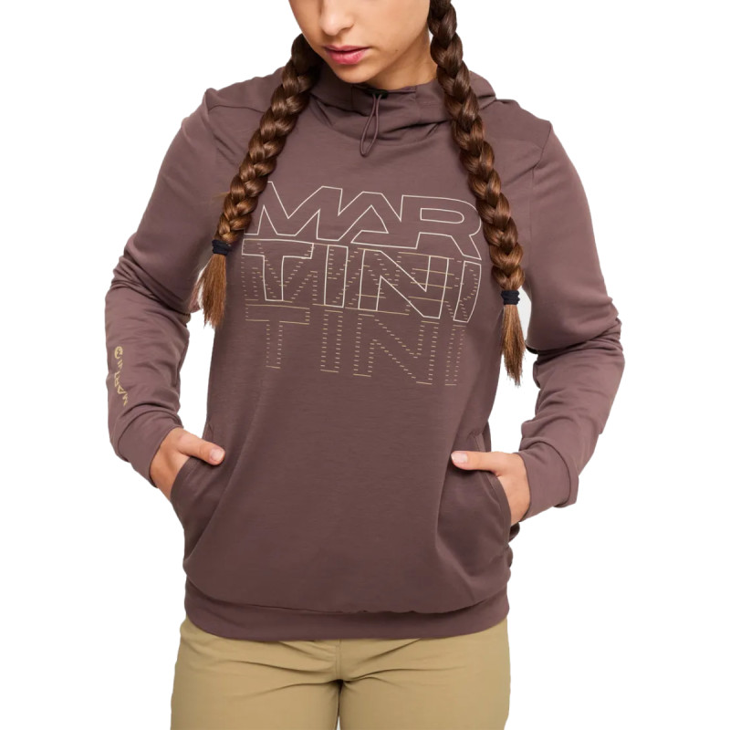 Dámská mikina Martini Sportswear ALPMATE ROOTS ML HOODY  - béžová