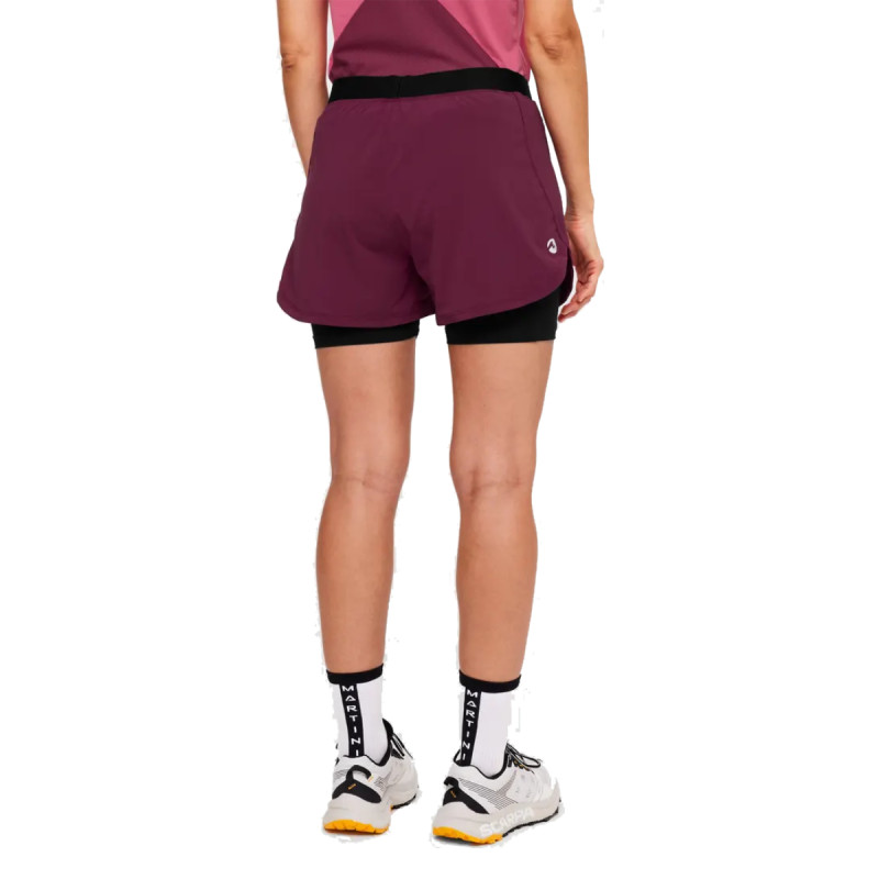 Dámské kraťasy Martini Sportswear HILLCLIMB BLAZE 2IN1  - černá