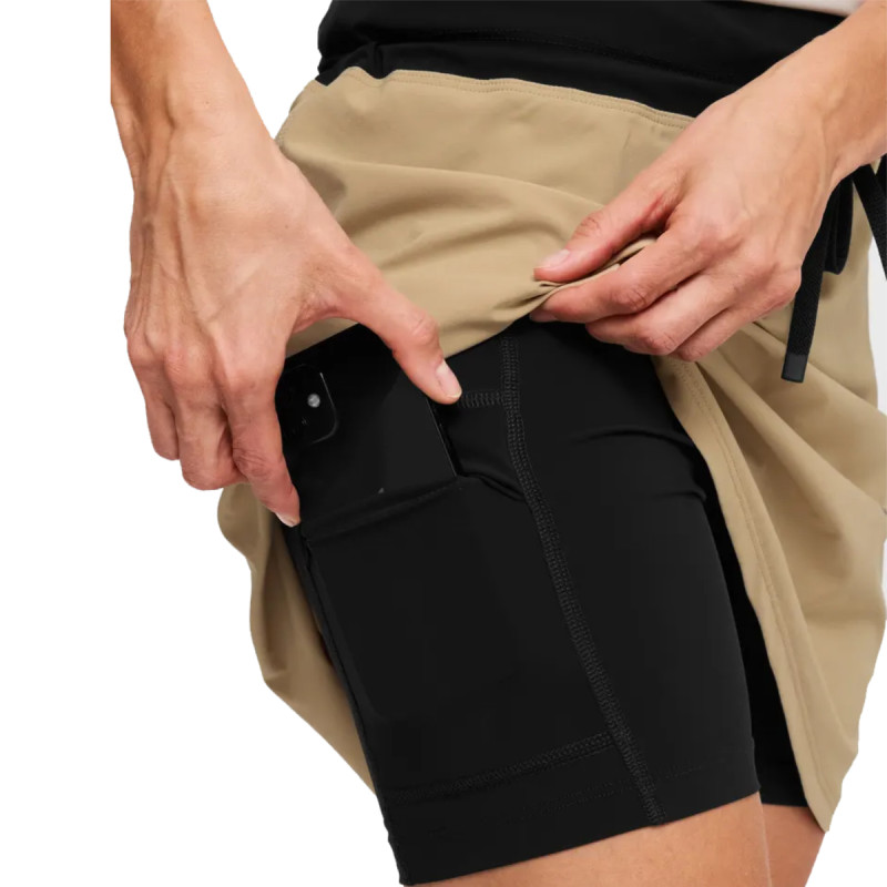 Dámská sukně Martini Sportswear HILLCLIMB 2IN1  - světle zelená