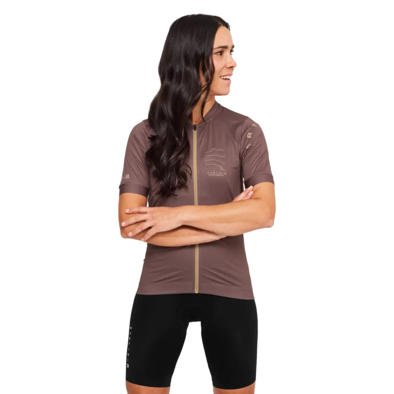 Dámský cyklistický dres Martini Sportswear VELOX ROAD BIKE  - fialová