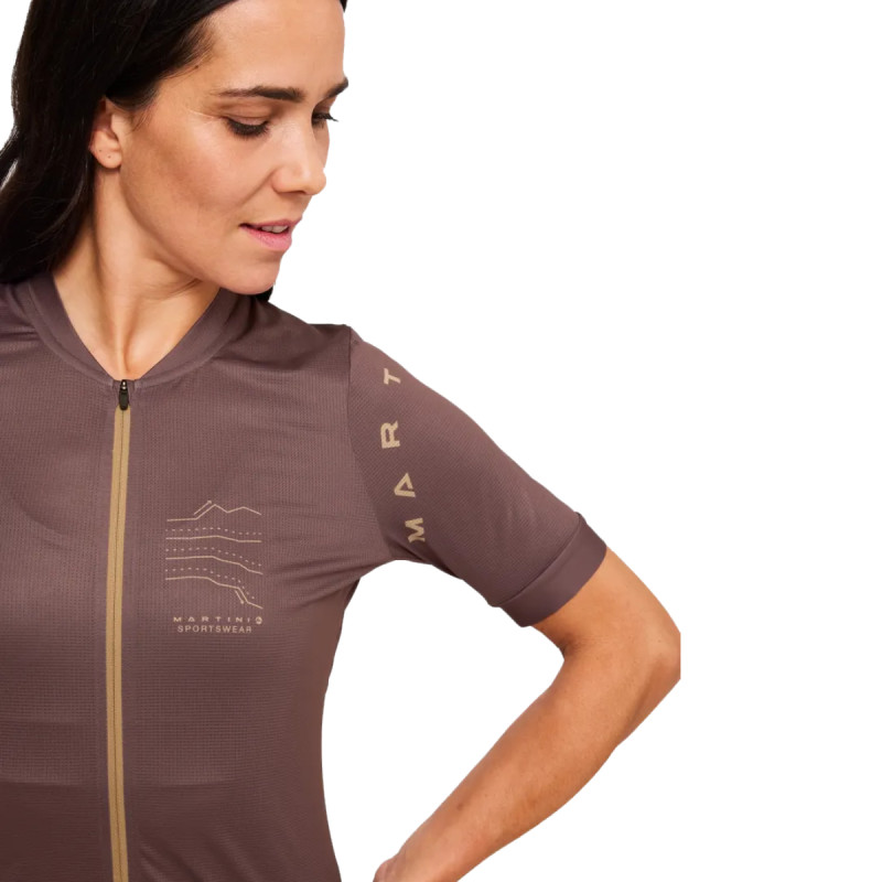 Dámský cyklistický dres Martini Sportswear VELOX ROAD BIKE  - fialová