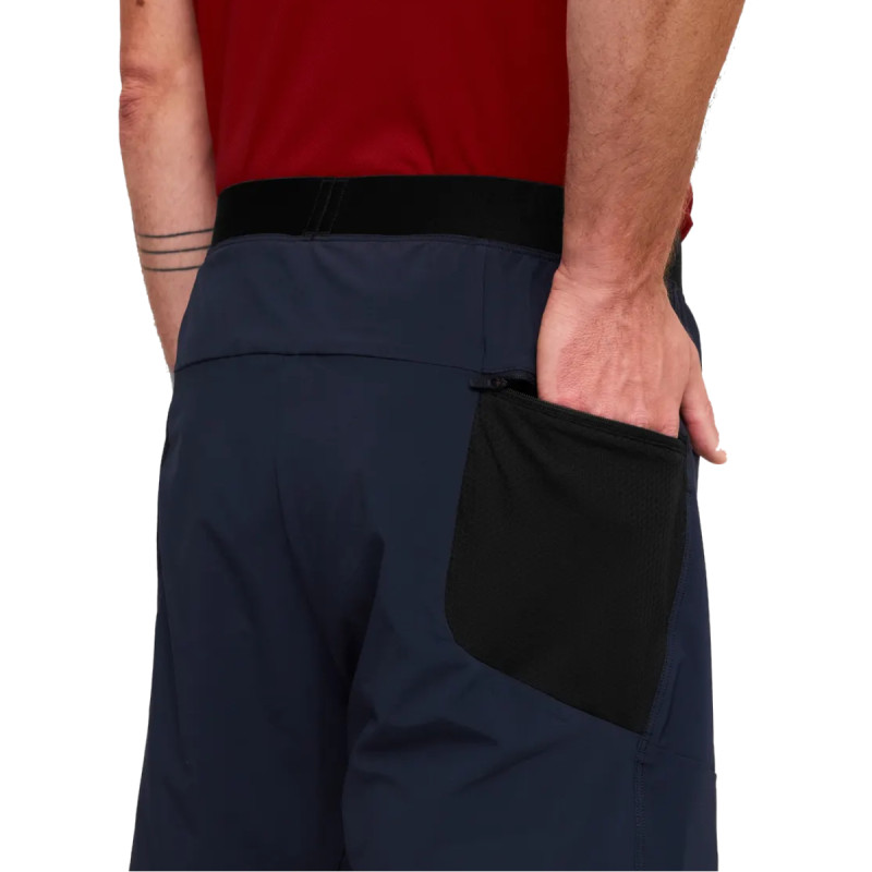 Pánské kraťasy Martini Sportswear HILLCLIMB 2IN1  - černá