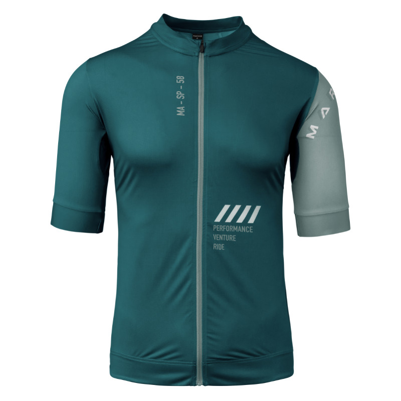 Pánsky cyklistický dres Martini Sportswear VELOX ROAD BIKE  - petrolejová