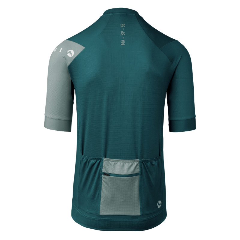 Pánsky cyklistický dres Martini Sportswear VELOX ROAD BIKE  - petrolejová