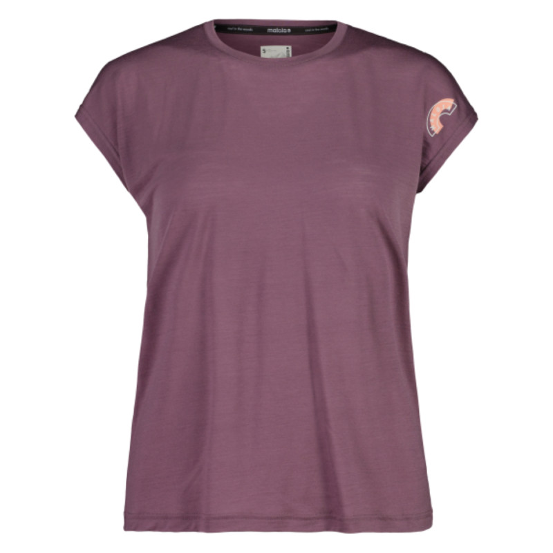 Dámské funkční tričko Maloja SILSANDAM.  - tmavě fialová
