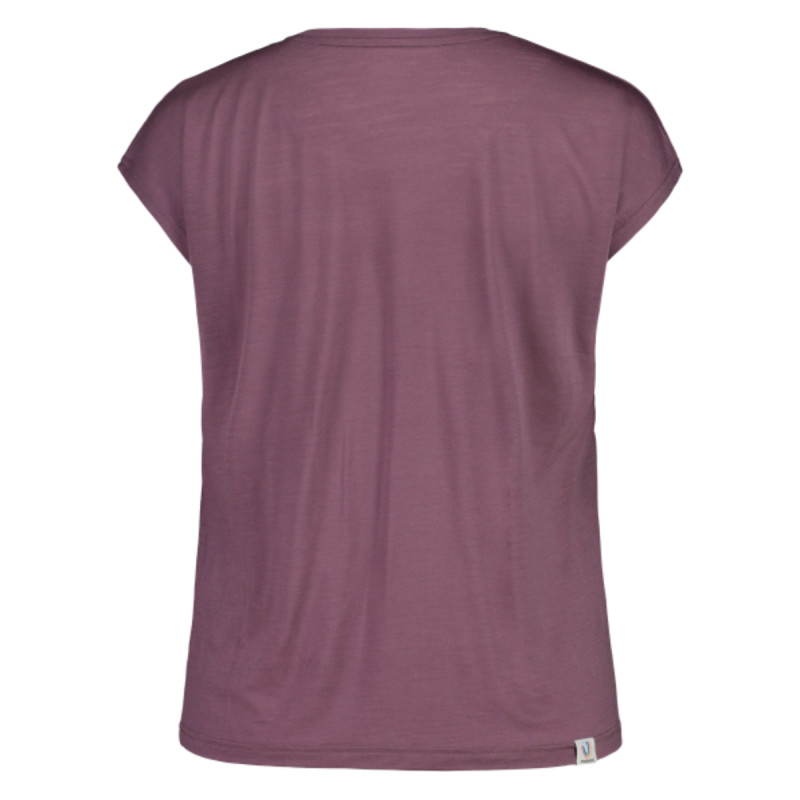 Dámské funkční tričko Maloja SILSANDAM.  - tmavě fialová