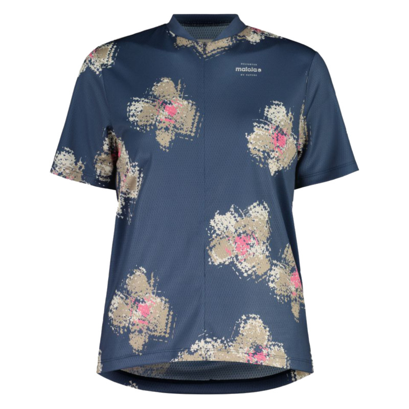 Dámský cyklistický dres Maloja SUNDAM. ALLMOUNTAIN 1/2  - modrá