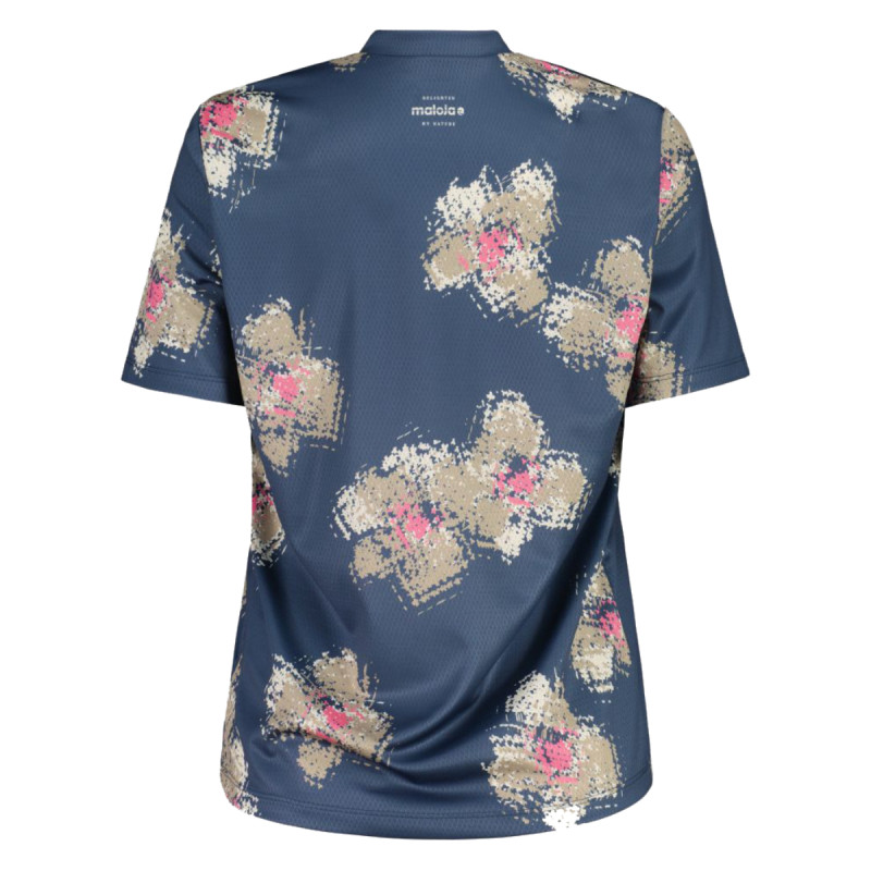 Dámský cyklistický dres Maloja SUNDAM. ALLMOUNTAIN 1/2  - modrá