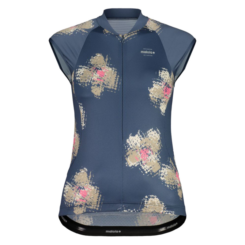 Dámský cyklistický dres Maloja SUNDAM. TOP  - modrá