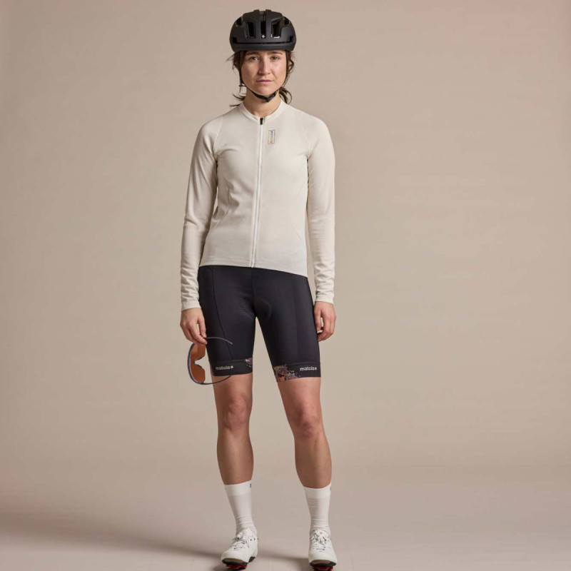 Dámské cyklistické kraťasy Maloja SUNDAM. PANTS 1/2  - tmavě modrá