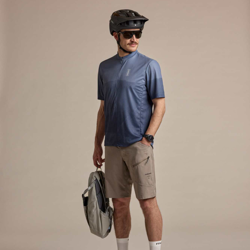 Pánský cyklistický dres Maloja ANTONIOM. AM  - černá