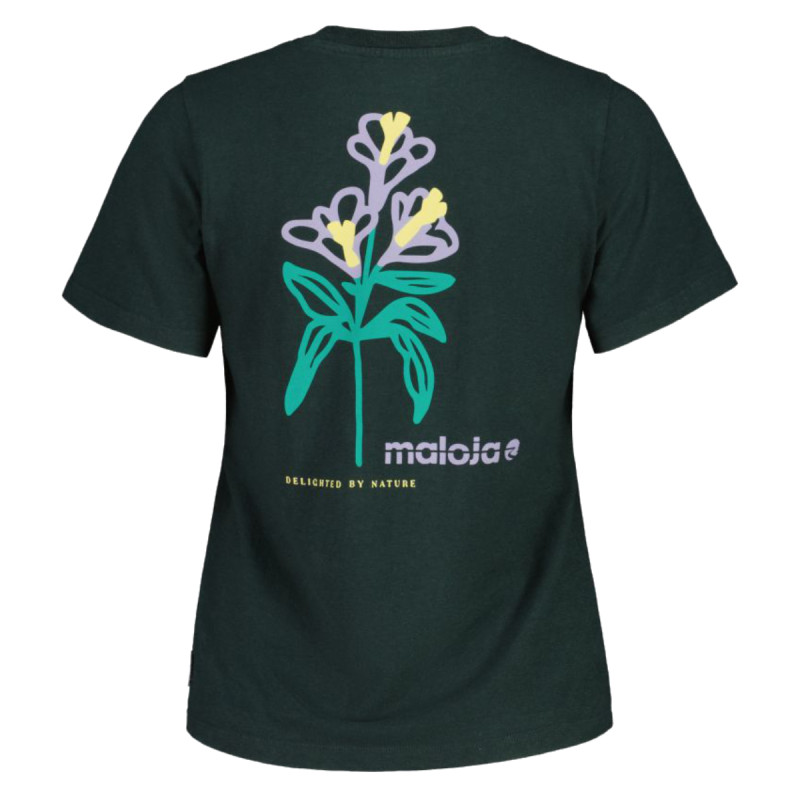 Dámské tričko Maloja ADAMEKM.  - tmavě zelená