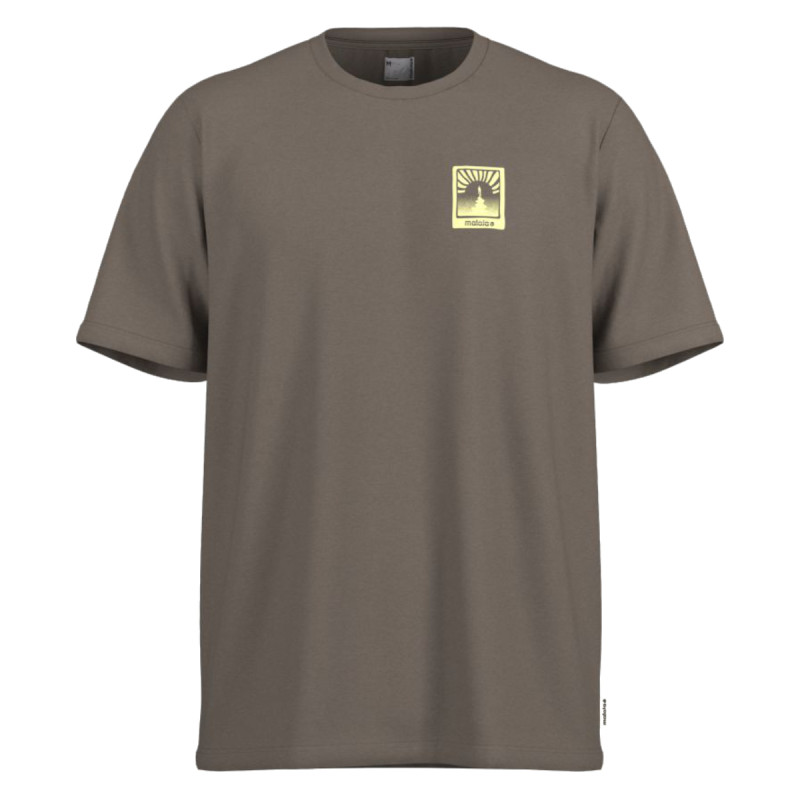 Dámské tričko Maloja ZUELM.  - světle hnědá