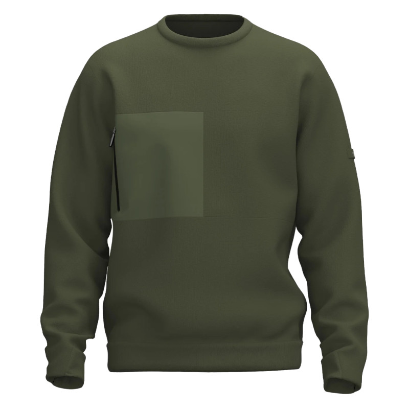Pánska mikina RH+ LAND SWEATSHIRT  - khaki