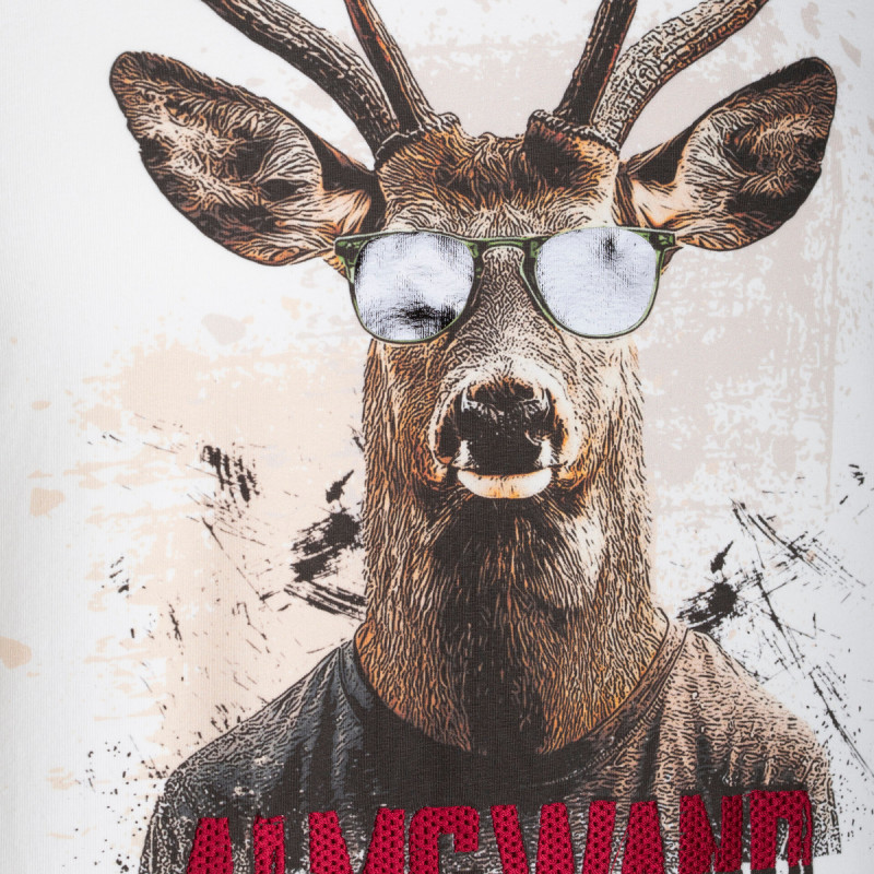 Pánské tričko Almgwand WASEALM  - bílá