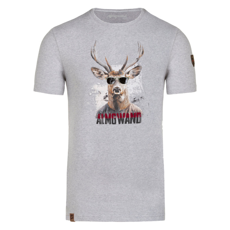 Pánské tričko Almgwand WASEALM  - šedá
