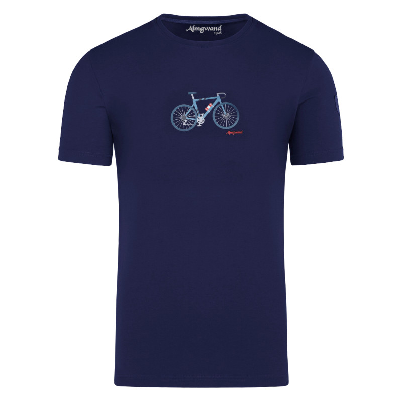 Pánské tričko Almgwand WÜRFELEALM  - tmavě modrá