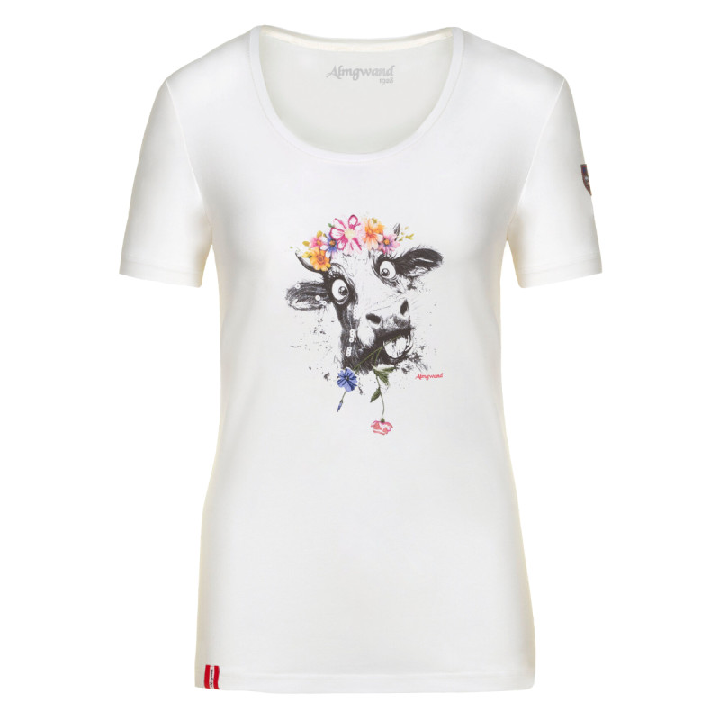 Dámské tričko Almgwand RINGALM  - bílá