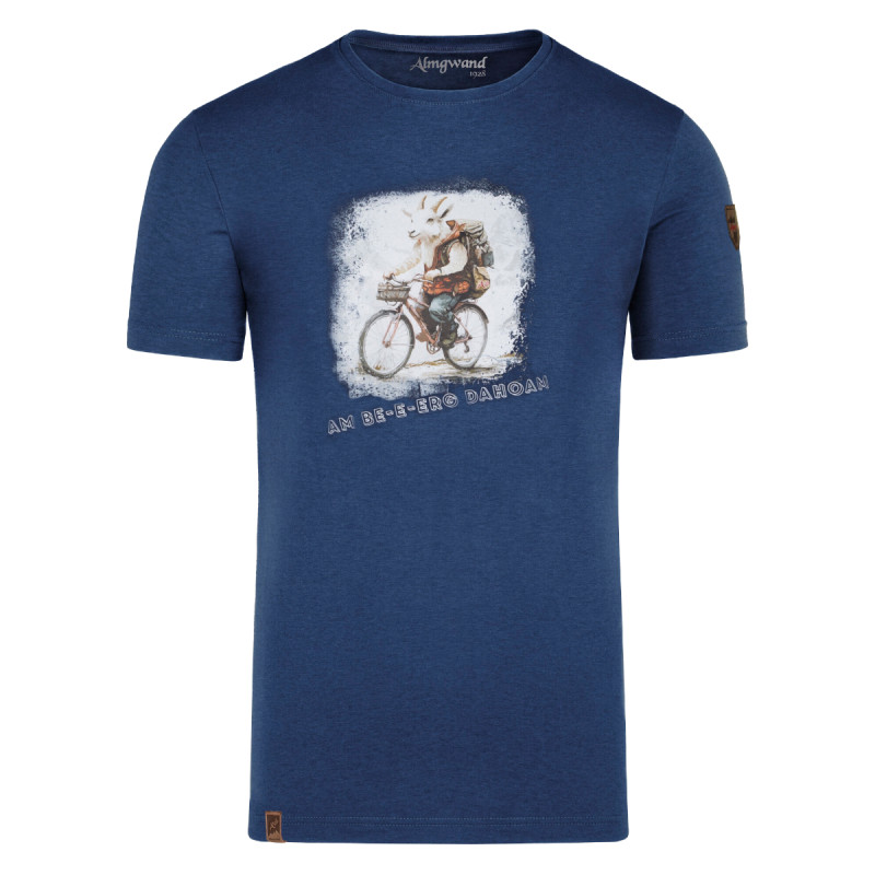 Pánské tričko Almgwand WIEDELALM  - tmavě modrá