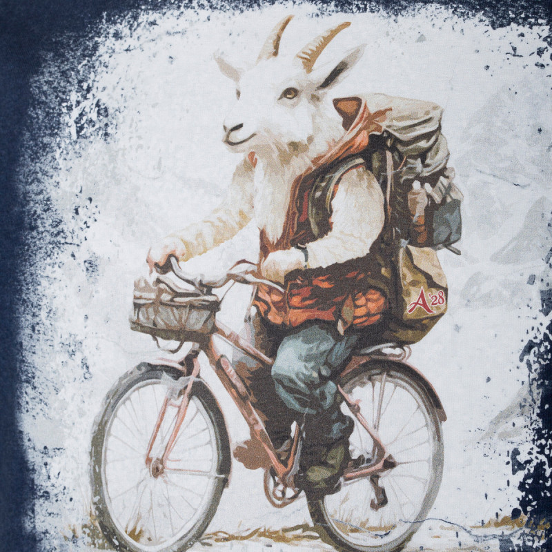 Pánské tričko Almgwand WIEDELALM  - tmavě modrá