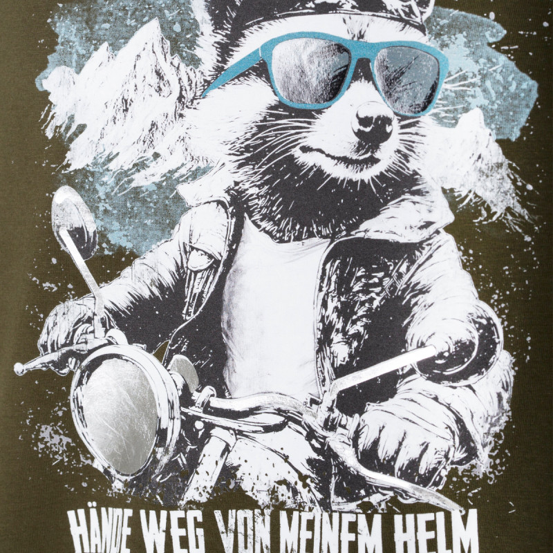 Pánské tričko Almgwand WALDALM  - khaki