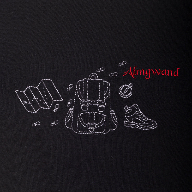 Pánské tričko Almgwand WOCHNERALM  - černá