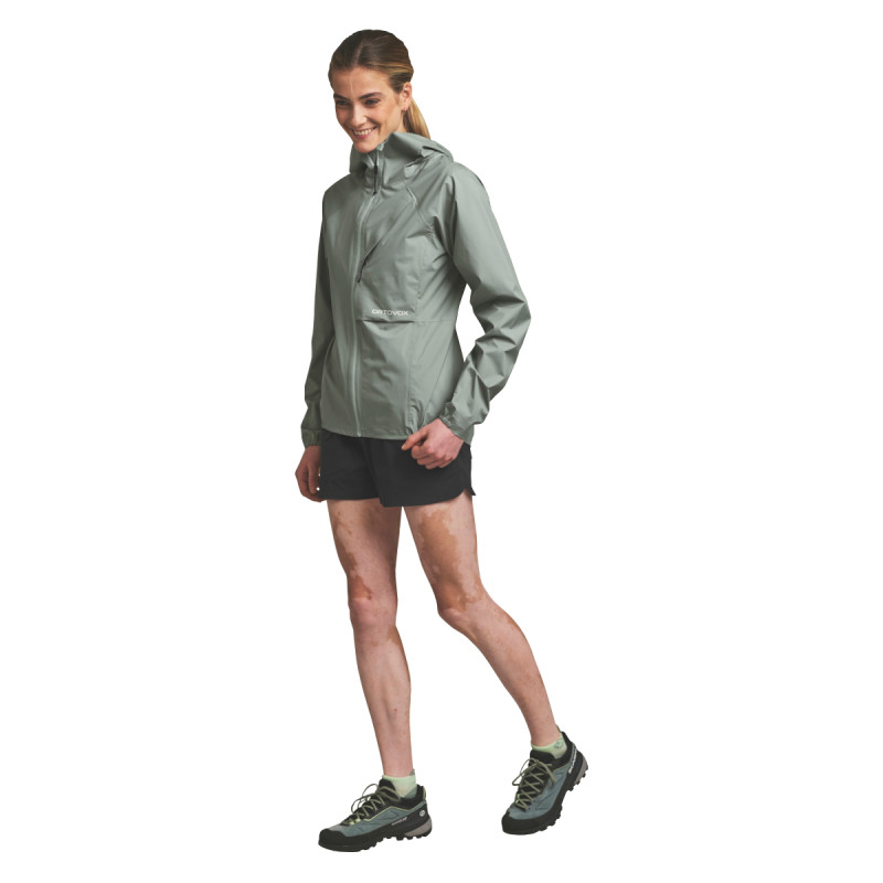 Dámská bunda Ortovox TRACE 2.5L JACKET  - černá