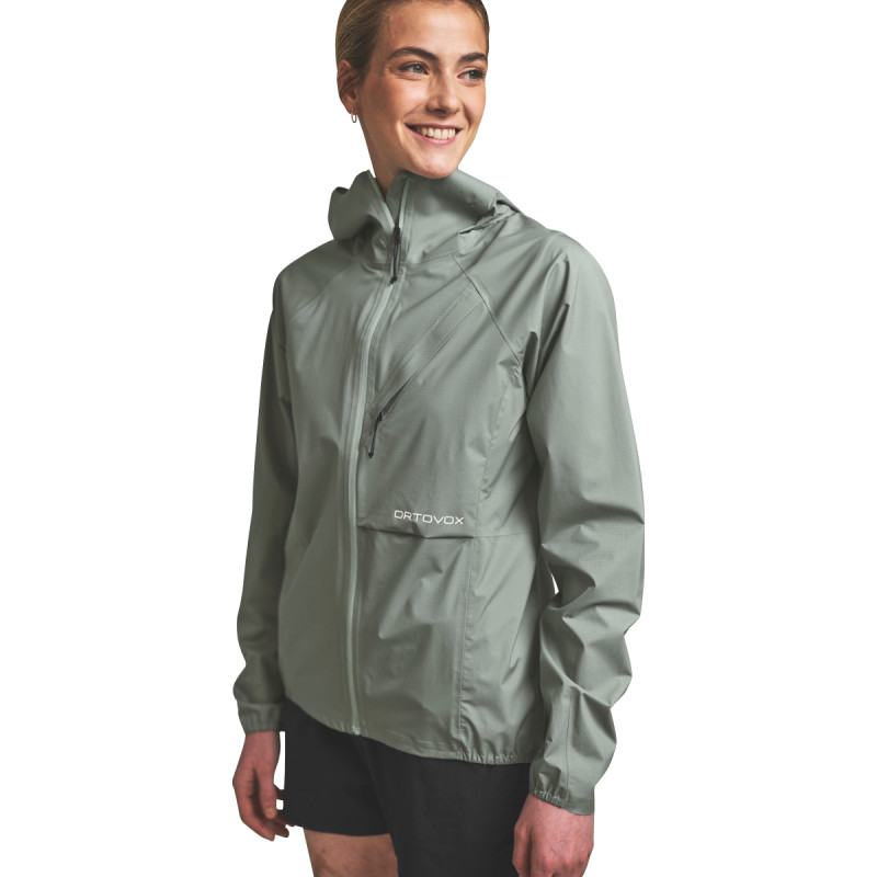 Dámská bunda Ortovox TRACE 2.5L JACKET  - černá