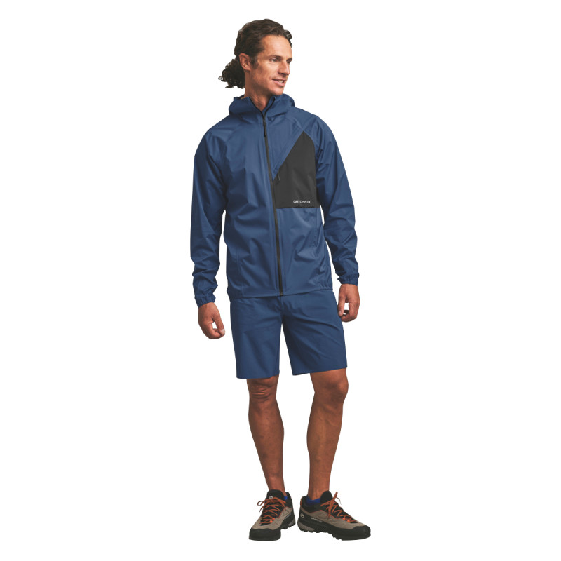 Pánská bunda Ortovox TRACE 2.5.L JACKET  - tmavě modrá